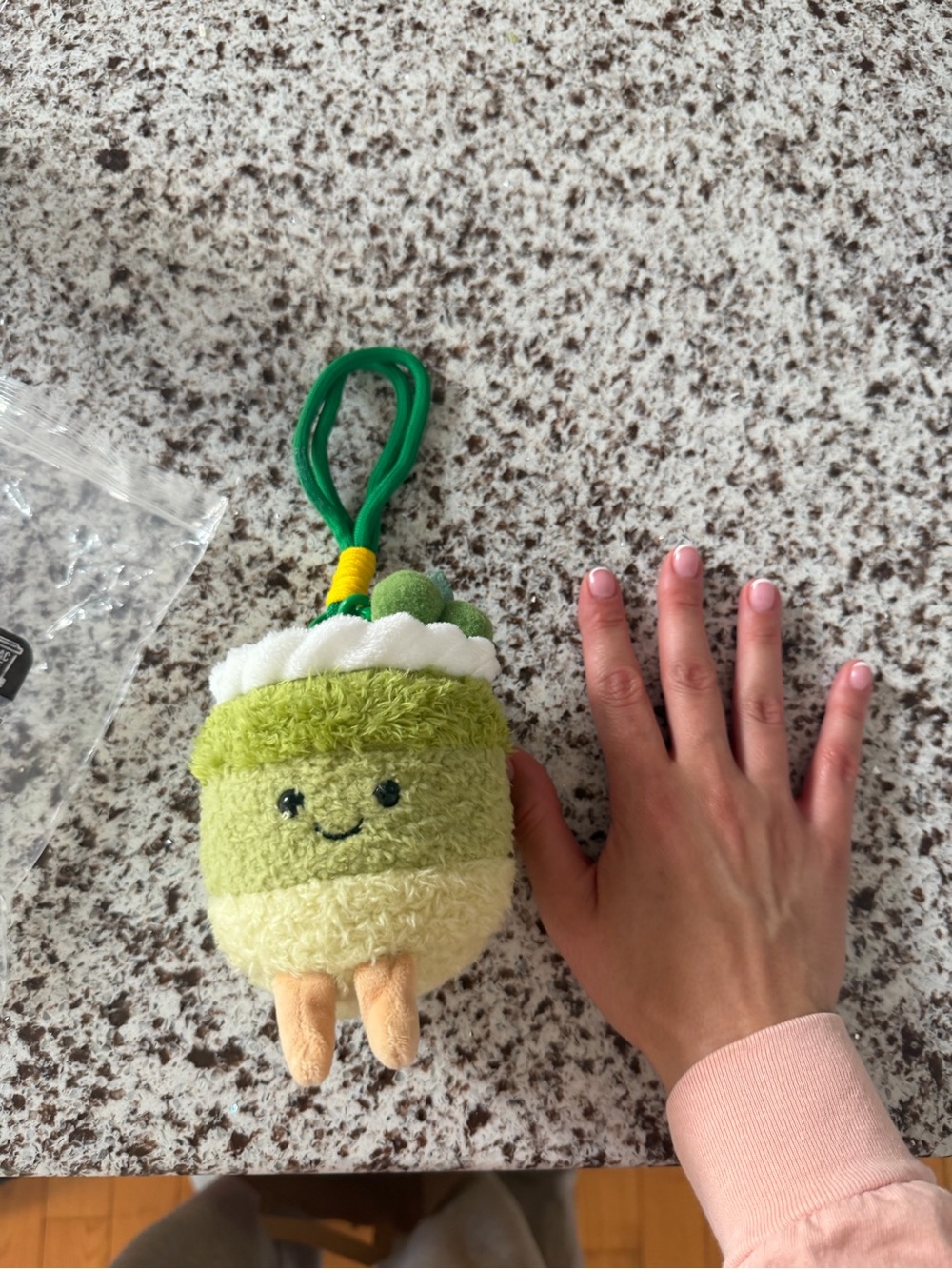 Green Matcha Plush Charm